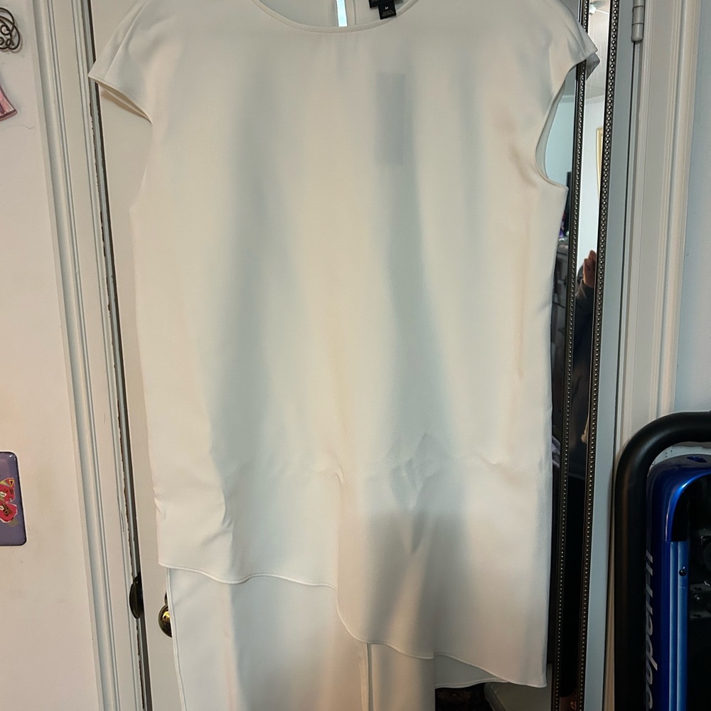 Worthington Cream Tunic Top